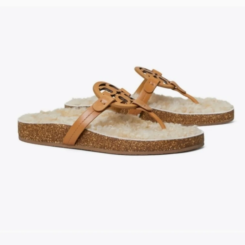 NWT Tory Burch Miller Cloud Shearling - Picture 1 of 5